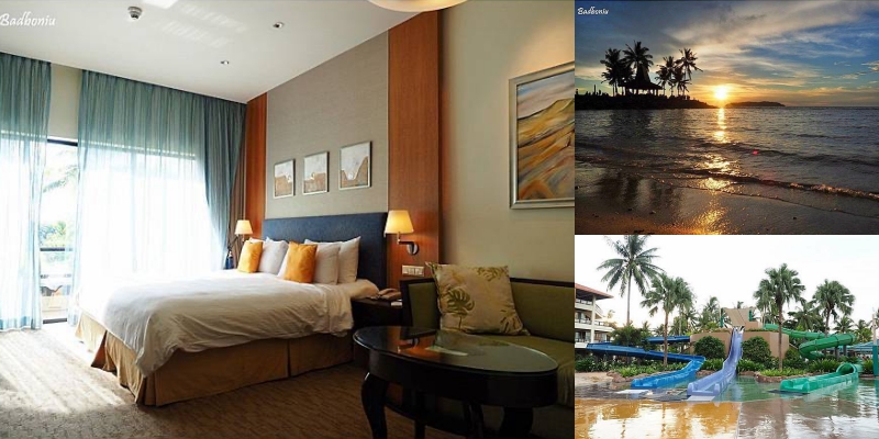 shangri-la tanjung aru resort,丹絨亞路夜市,丹絨亞路沙灘,有滑水道的飯店,沙巴住宿,沙巴住宿推薦,沙巴最美的夕陽,沙巴最美的落日,沙巴海灘飯店,沙巴玩水飯店,沙巴自由行,沙巴親子飯店推薦,沙巴香格里拉丹容亞路渡假村,食尚玩家 沙巴,香格里拉丹絨亞路渡假飯店 @壞波妞の旅行食踨