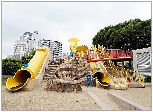 大阪兒童景點,大阪公園溜滑梯,大阪無料景點,大阪無料親子景點,大阪親子景點,大阪親子遊,大阪長滑梯,扇町公園,關西親子遊 @壞波妞の旅行食踨