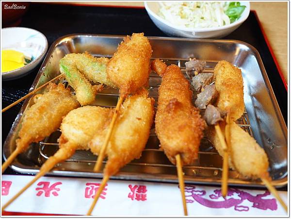中山區好吃的,台北 大阪新世界元祖串かつ だる,台北元祖串燒,台北居酒屋推薦,台北炸物,台北燒肉串,大阪新世界元祖串かつ だるま,大阪新世界元祖串かつ だるま南,林森公園附近好吃的 @壞波妞の旅行食踨