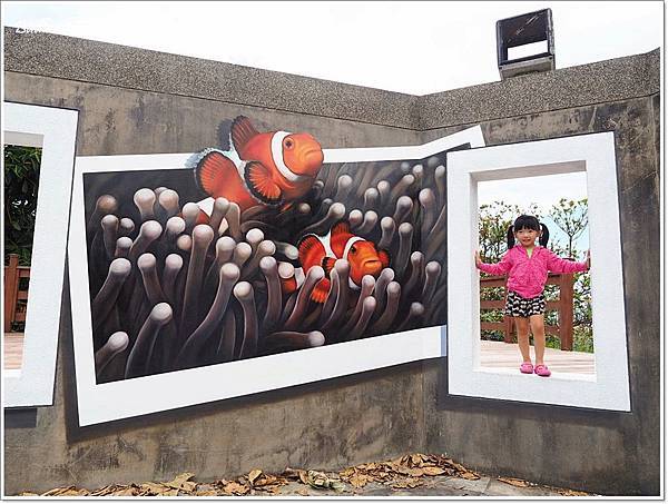 北濱公園3d彩繪,北濱公園噴水池,寰宇巨龍噴水池,花蓮3d彩繪,花蓮北濱公園,花蓮太平洋公園,花蓮景點,花蓮親子景點 @壞波妞の旅行食踨
