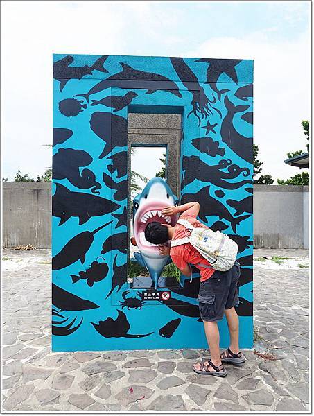 北濱公園3d彩繪,北濱公園噴水池,寰宇巨龍噴水池,花蓮3d彩繪,花蓮北濱公園,花蓮太平洋公園,花蓮景點,花蓮親子景點 @壞波妞の旅行食踨