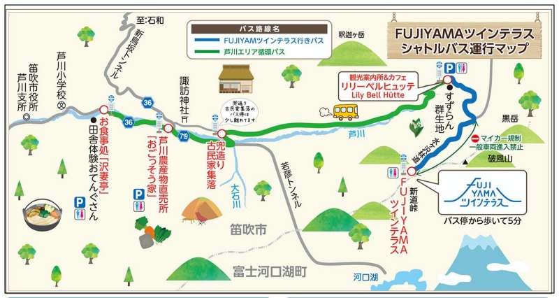 富士山露台 交通,富士山露台 停車場,富士山露台 接駁車,富士山露台 票價,拍富士山的祕境,河口湖祕境,鳥瞰富士山 @壞波妞の旅行食踨