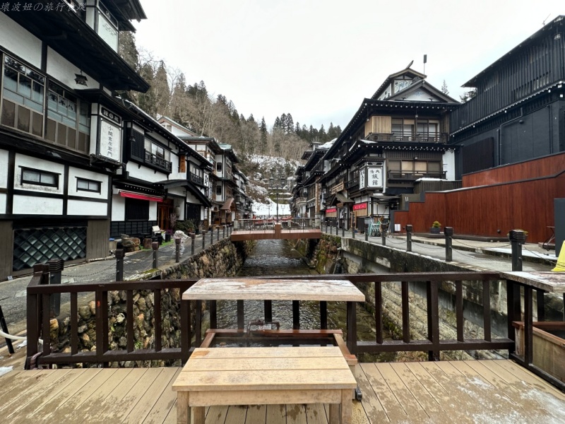 銀山溫泉住宿,銀山溫泉停車,銀山溫泉夜景,銀山溫泉日歸溫泉,銀山溫泉松本旅館,銀山溫泉訂房 @壞波妞の旅行食踨