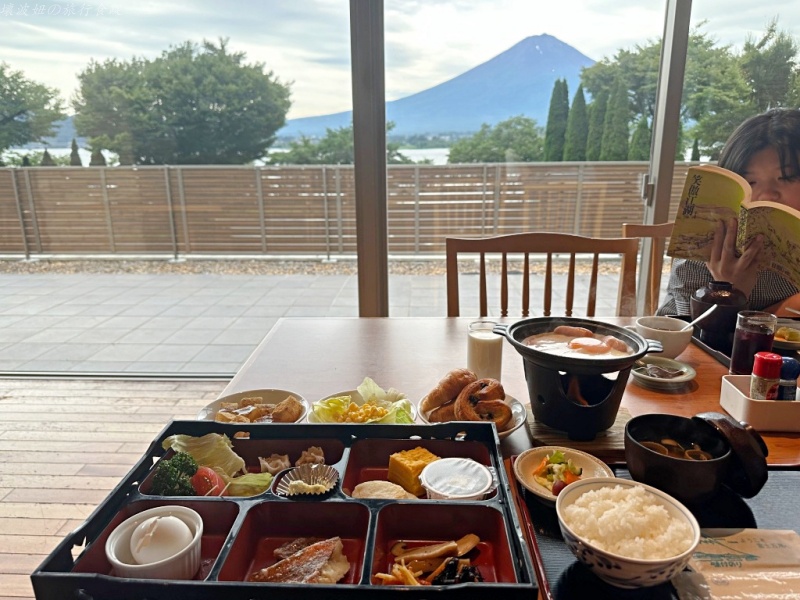 可以拍逆富士的飯店,大石公園附近飯店,河口湖住宿推薦,河口湖豔陽天度假飯店,湖畔別邸千一景,湖畔別邸千一景房價 @壞波妞の旅行食踨