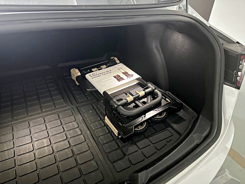 四輪手推車,好收納的手推車,平板手推車,手推車推薦,直立式手推車,輪子大的手推車,適合戶外用的手推車 @壞波妞の旅行食踨