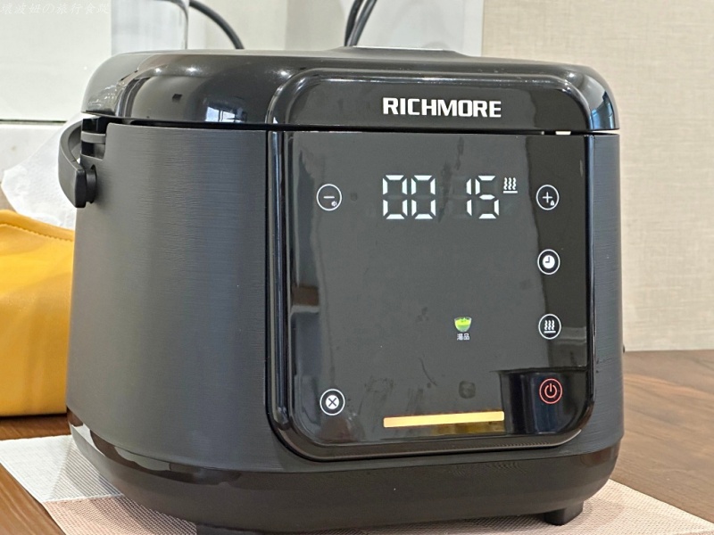 8人份萬用鍋,8人份電子鍋,richmore 操作方法,richmore評價,好洗的萬用鍋,舒肥機推薦,萬用鍋推薦 @壞波妞の旅行食踨