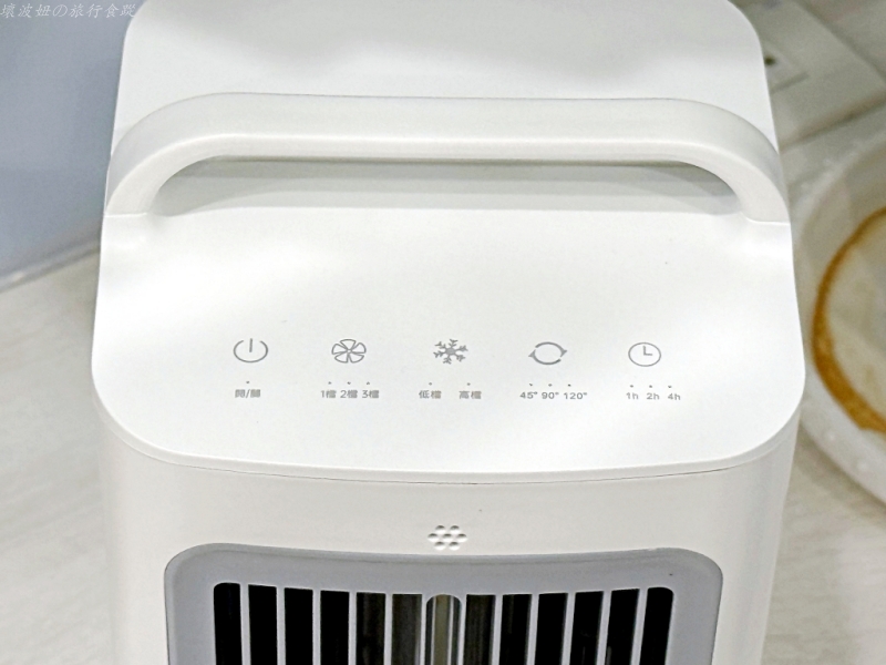 funy奈米水霧冰鋒機,可以加水的風扇,廁所用的風扇,廚房用的風扇,有水霧的風扇,移動式風扇 @壞波妞の旅行食踨