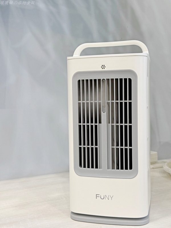 funy奈米水霧冰鋒機,可以加水的風扇,廁所用的風扇,廚房用的風扇,有水霧的風扇,移動式風扇 @壞波妞の旅行食踨