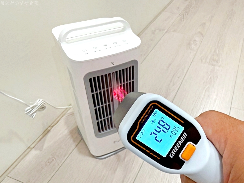 funy奈米水霧冰鋒機,可以加水的風扇,廁所用的風扇,廚房用的風扇,有水霧的風扇,移動式風扇 @壞波妞の旅行食踨