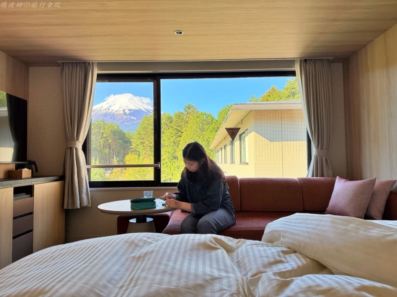 富士急住宿,富士龜之井飯店 交通,富士龜之井飯店 停車,富士龜之井飯店 早餐,山梨新飯店,房間看得到富士山的飯店 @壞波妞の旅行食踨